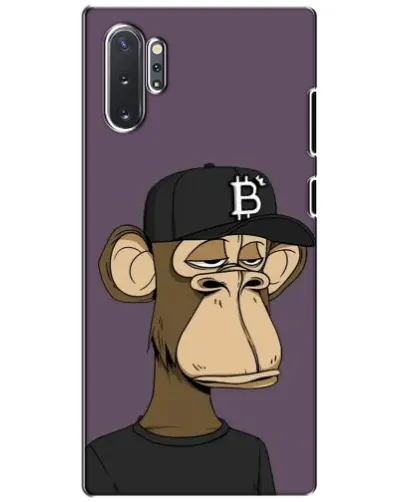 Чехол для Samsung Galaxy Note 10 Plus с картинкой «Bored Ape в кепке» Чехол для Samsung Galaxy Note 10 Plus с картинкой «Bored Ape в кепке»