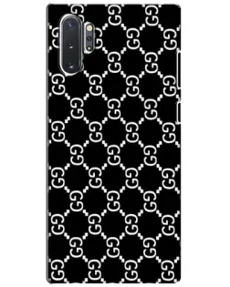Чехол для Samsung Galaxy Note 10 Plus с картинкой «Gucci — сетчатый паттерн» Чехол для Samsung Galaxy Note 10 Plus с картинкой «Gucci — сетчатый паттерн»