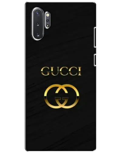 Чехол для Samsung Galaxy Note 10 Plus с картинкой «Золотой логотип Gucci» Чехол для Samsung Galaxy Note 10 Plus с картинкой «Золотой логотип Gucci»