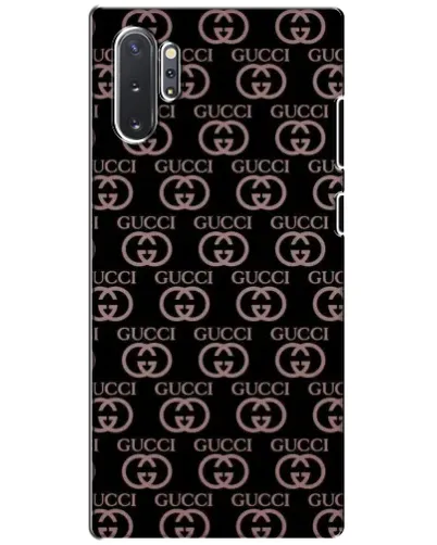 Чехол для Samsung Galaxy Note 10 Plus с картинкой «Классическая монограмма Gucci» Чехол для Samsung Galaxy Note 10 Plus с картинкой «Классическая монограмма Gucci»