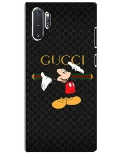 Чехол для Samsung Galaxy Note 10 Plus с картинкой «Микки Маус Gucci»
