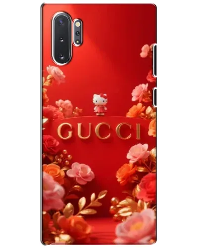 Чехол для Samsung Galaxy Note 10 Plus с картинкой «Gucci — золотой сад» Чехол для Samsung Galaxy Note 10 Plus с картинкой «Gucci — золотой сад»