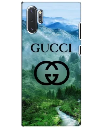 Чехол для Samsung Galaxy Note 10 Plus с картинкой «Gucci — горный пейзаж» Чехол для Samsung Galaxy Note 10 Plus с картинкой «Gucci — горный пейзаж»