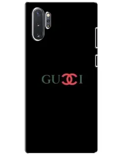 Чехол для Samsung Galaxy Note 10 Plus с картинкой «Gucci — красный градиент»