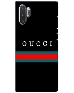 Чехол для Samsung Galaxy Note 10 Plus с картинкой «Gucci — красный пояс»