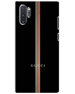 Чехол для Samsung Galaxy Note 10 Plus с картинкой «Gucci — строгая линия»