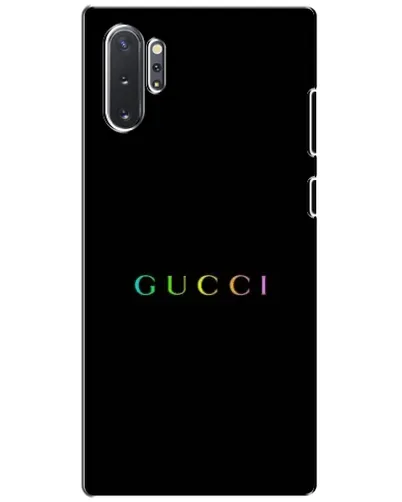 Чехол для Samsung Galaxy Note 10 Plus с картинкой «Gucci — неоновый минимализм» Чехол для Samsung Galaxy Note 10 Plus с картинкой «Gucci — неоновый минимализм»