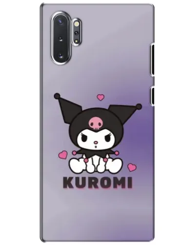 Чехол для Samsung Galaxy Note 10 Plus с картинкой «Kuromi — фиолетовый арт» Чехол для Samsung Galaxy Note 10 Plus с картинкой «Kuromi — фиолетовый арт»