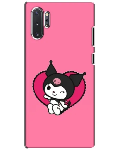 Чехол для Samsung Galaxy Note 10 Plus с картинкой «Kuromi — любовь в сердце» Чехол для Samsung Galaxy Note 10 Plus с картинкой «Kuromi — любовь в сердце»