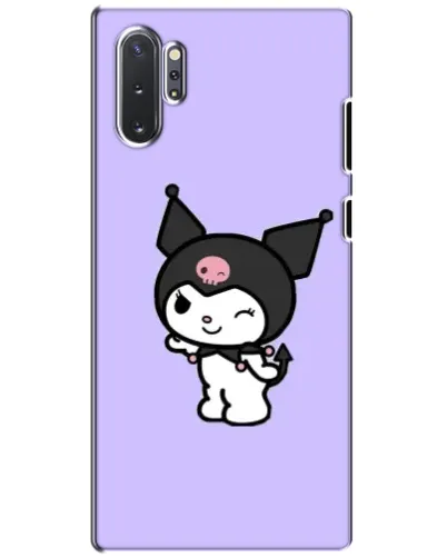 Чехол для Samsung Galaxy Note 10 Plus с картинкой «Классическая Kuromi» Чехол для Samsung Galaxy Note 10 Plus с картинкой «Классическая Kuromi»