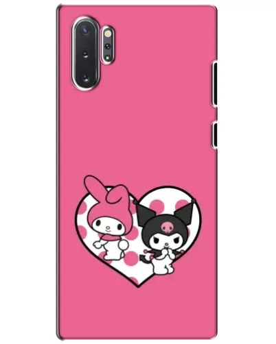 Чехол для Samsung Galaxy Note 10 Plus с картинкой «Kuromi и My Melody» Чехол для Samsung Galaxy Note 10 Plus с картинкой «Kuromi и My Melody»