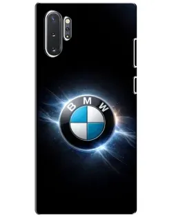 Чехол для Samsung Galaxy Note 10 Plus с картинкой «BMW — неоновое сияние» Чехол для Samsung Galaxy Note 10 Plus с картинкой «BMW — неоновое сияние»