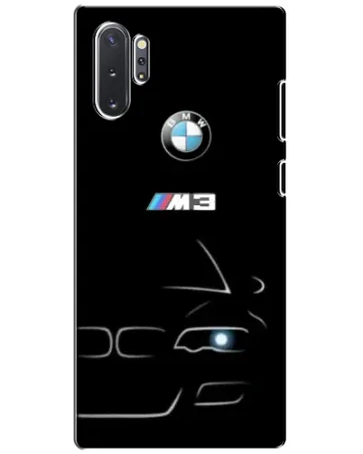 Чехол для Samsung Galaxy Note 10 Plus с картинкой «Минималистичный принт BMW M3»