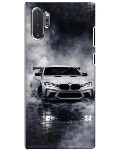 Чехол для Samsung Galaxy Note 10 Plus с картинкой «BMW сквозь туман»
