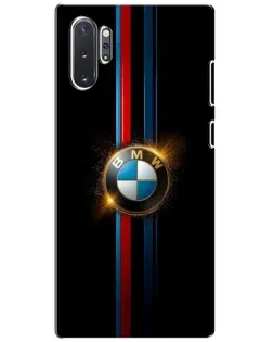 Чехол для Samsung Galaxy Note 10 Plus с картинкой «BMW M-Power неон»