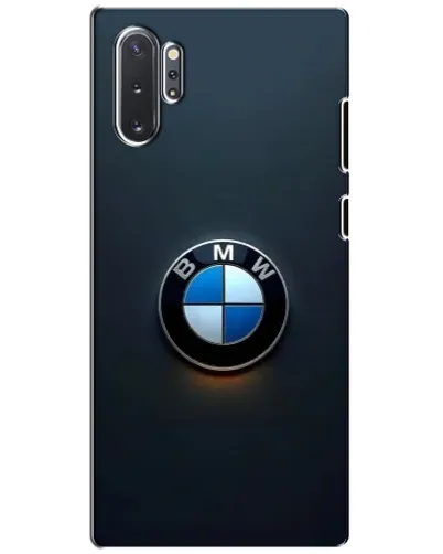 Чехол для Samsung Galaxy Note 10 Plus с картинкой «Логотип BMW — минимализм»