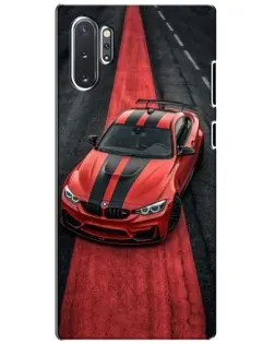 Чехол для Samsung Galaxy Note 10 Plus с картинкой «BMW на красной дорожке»