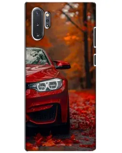 Чехол для Samsung Galaxy Note 10 Plus с картинкой «Осенняя BMW M4»