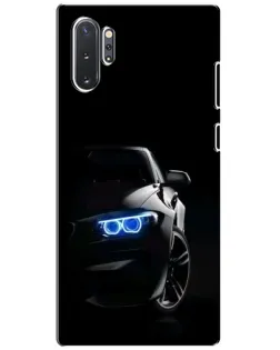 Чохол для Samsung Galaxy Note 10 Plus з картинкою «BMW — нічний погляд»