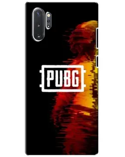 Чехол для Samsung Galaxy Note 10 Plus с картинкой «Яркий логотип PUBG» Чехол для Samsung Galaxy Note 10 Plus с картинкой «Яркий логотип PUBG»