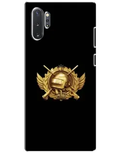 Чехол для Samsung Galaxy Note 10 Plus с картинкой «PUBG — оранжевый градиент» Чехол для Samsung Galaxy Note 10 Plus с картинкой «PUBG — оранжевый градиент»