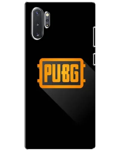 Чехол для Samsung Galaxy Note 10 Plus с картинкой «PUBG — рамка лого»