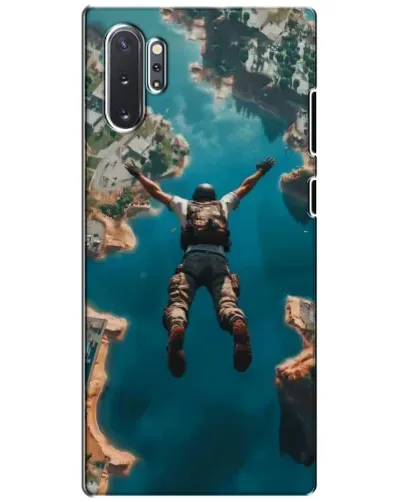 Чехол для Samsung Galaxy Note 10 Plus с картинкой «PUBG — свободное падение»