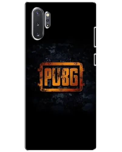 Чехол для Samsung Galaxy Note 10 Plus с картинкой «PUBG — золотой логотип»