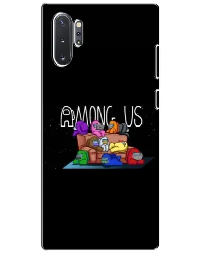 Чехол для Samsung Galaxy Note 10 Plus с картинкой «Логотип Among Us» Чехол для Samsung Galaxy Note 10 Plus с картинкой «Логотип Among Us»
