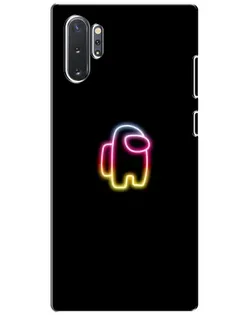 Чехол для Samsung Galaxy Note 10 Plus с картинкой «Among Us градиент»