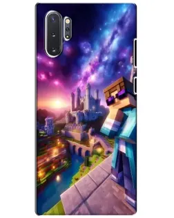 Чехол для Samsung Galaxy Note 10 Plus с картинкой «Стив и космос» Чехол для Samsung Galaxy Note 10 Plus с картинкой «Стив и космос»