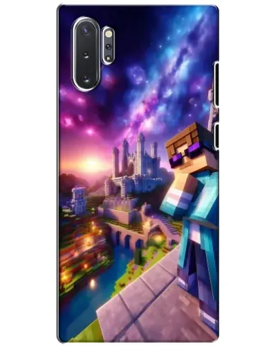 Чехол для Samsung Galaxy Note 10 Plus с картинкой «Стив и космос» Чехол для Samsung Galaxy Note 10 Plus с картинкой «Стив и космос»