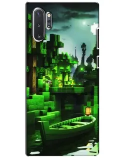 Чехол для Samsung Galaxy Note 10 Plus с картинкой «Minecraft лесной пейзаж» Чехол для Samsung Galaxy Note 10 Plus с картинкой «Minecraft лесной пейзаж»