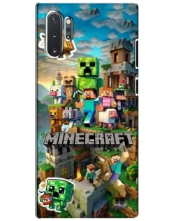 Чехол для Samsung Galaxy Note 10 Plus с картинкой «Замок Minecraft» Чехол для Samsung Galaxy Note 10 Plus с картинкой «Замок Minecraft»