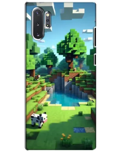 Чехол для Samsung Galaxy Note 10 Plus с картинкой «Minecraft летний день» Чехол для Samsung Galaxy Note 10 Plus с картинкой «Minecraft летний день»