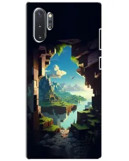 Чехол для Samsung Galaxy Note 10 Plus с картинкой «Вид из пещеры»