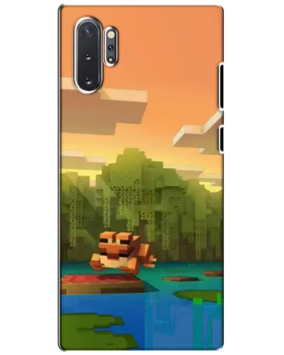 Чехол для Samsung Galaxy Note 10 Plus с картинкой «Майнкрафт закат солнца» Чехол для Samsung Galaxy Note 10 Plus с картинкой «Майнкрафт закат солнца»