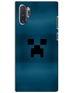 Чехол для Samsung Galaxy Note 10 Plus с картинкой «Крипер текстура»