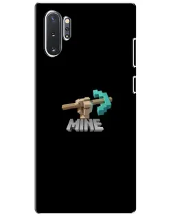 Чехол для Samsung Galaxy Note 10 Plus с картинкой «Алмазная кирка»