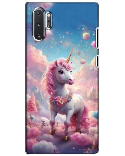 Чехол для Samsung Galaxy Note 10 Plus с картинкой «Единорог среди облаков» Чехол для Samsung Galaxy Note 10 Plus с картинкой «Единорог среди облаков»