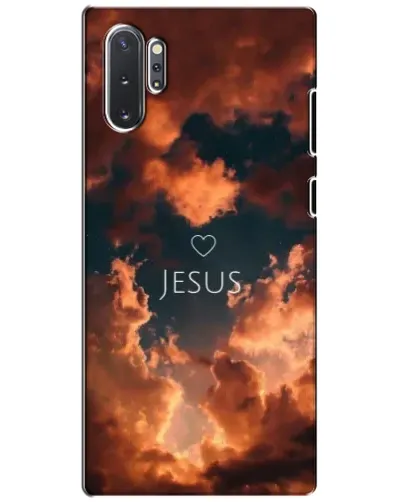 Чехол для Samsung Galaxy Note 10 Plus с картинкой «Сияние Имени Jesus»