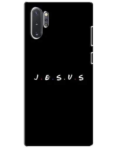 Чехол для Samsung Galaxy Note 10 Plus с картинкой «Точки веры J.E.S.U.S.»