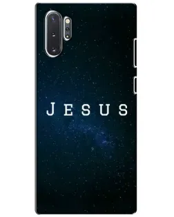 Чехол для Samsung Galaxy Note 10 Plus с картинкой «Звездное небо Jesus»