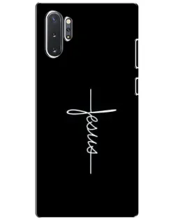 Чехол для Samsung Galaxy Note 10 Plus с картинкой «Тонкая линия веры»