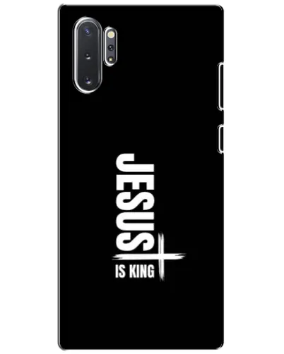 Чехол для Samsung Galaxy Note 10 Plus с картинкой «Вертикаль веры Jesus»