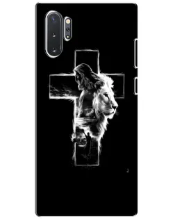 Чехол для Samsung Galaxy Note 10 Plus с картинкой «Сияющий крест Jesus» Чехол для Samsung Galaxy Note 10 Plus с картинкой «Сияющий крест Jesus»