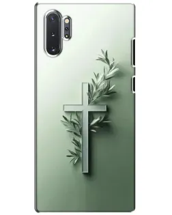 Чехол для Samsung Galaxy Note 10 Plus с картинкой «Оливковая ветвь» Чехол для Samsung Galaxy Note 10 Plus с картинкой «Оливковая ветвь»