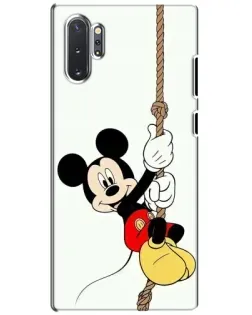Чехол для Samsung Galaxy Note 10 Plus с картинкой «Mickey на канате» Чехол для Samsung Galaxy Note 10 Plus с картинкой «Mickey на канате»