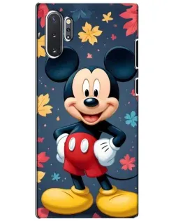 Чехол для Samsung Galaxy Note 10 Plus с картинкой «Осенний Mickey Mouse»