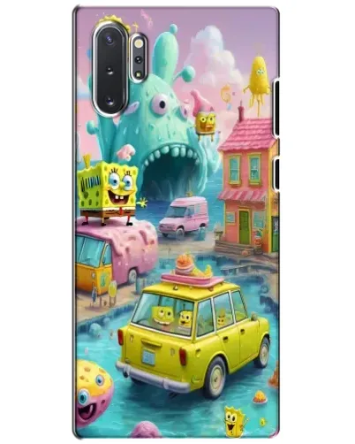 Чехол для Samsung Galaxy Note 10 Plus с картинкой «Монстр-трак приключения»
